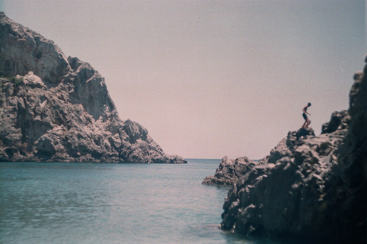 Agiofarago pebble beach